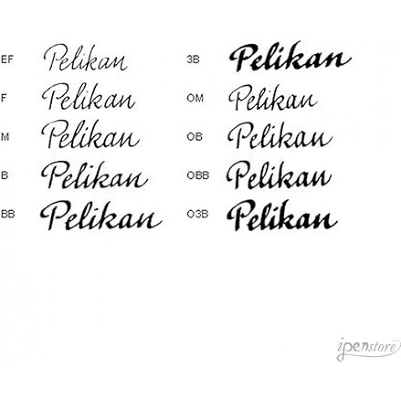 Pelikan Refills M200 스테인레스 스틸 금도금 중자 펜촉 - 969113