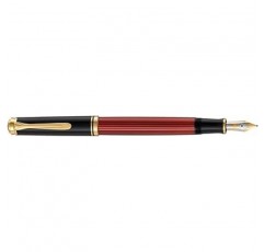 Pelikan Souveran m400 Fountain 펜, Extra Fine ,블랙/레드( 925131 )