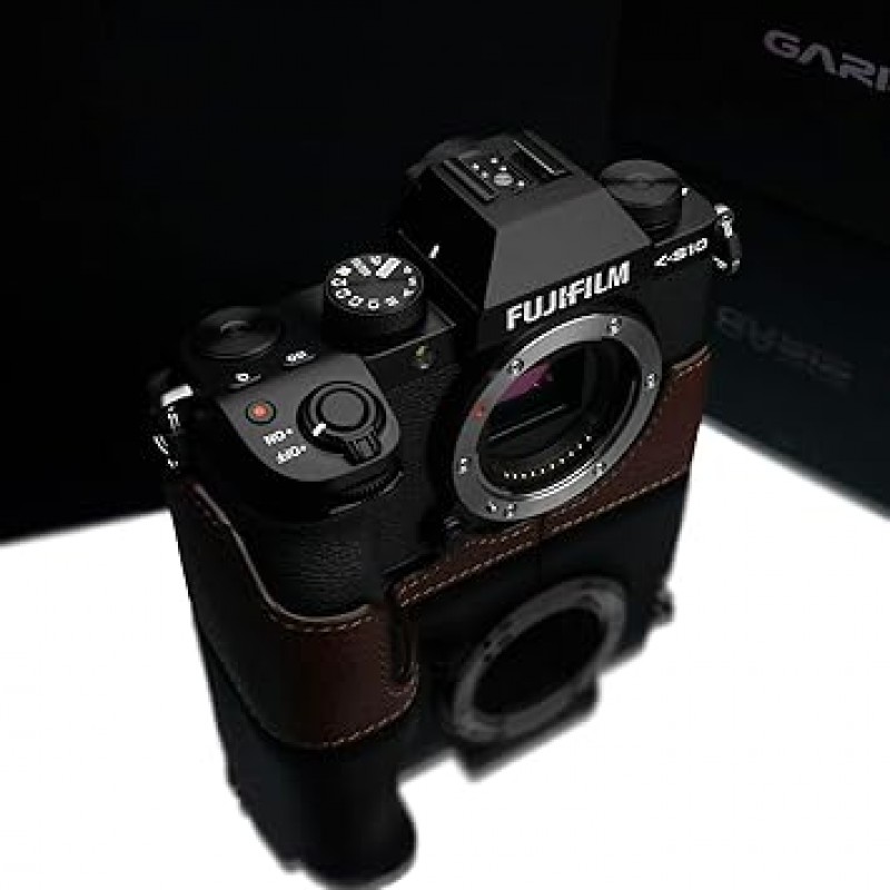 GARIZ FUJIFILM X-S10 정품 가죽 카메라 케이스 XS-CHXS10BR 브라운