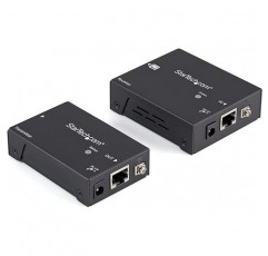 StarTech.com ST121HDBTPW HDBaseT 지원 HDMI 연장기 / Category 5e & Category 6 Power Over Cable HDMI 연장기 / 4K UHD 해상도 / 최대 100m