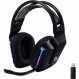 Logicool G G733 G733-BK 무선 게이밍 헤드셋, PC, PS5, PS4, LIGHTSPEED 무선, 7.1채널 USB, BLUE VO! CE 장착, 마이크, 9.7oz(278g), 경량, LIGHTSYNC RGB, 일본 정품