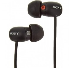 정품 Sony Walkman 액세서리 IER-NW510N : 고해상도 호환 노우칸 이어폰 IER-NW510N B: NW-A105HN 이어폰 동급, 360 Reality Audio 인증 모델 블랙 IER-NW510N BM