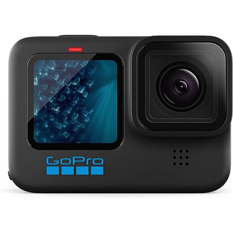 GoPro HERO11 블랙 액세서리 세트 - 엔듀로 배터리(총 2개), 핸들러(플로팅 핸드 그립) 헤드 스트랩 + 퀵 클립 휴대용 케이스