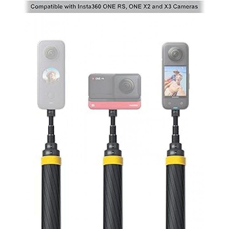 Insta360 초장(3m) 셀카봉(대응:X3/ONE X2/ONE RS(1인치 360도판은 제외한다)/ONE R)【Insta360 공식】