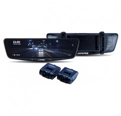 Alpine DVR-DM1000B-IC 블랙박스 장착 10인치 디지털 미러(밴드형/차량용 후방카메라)