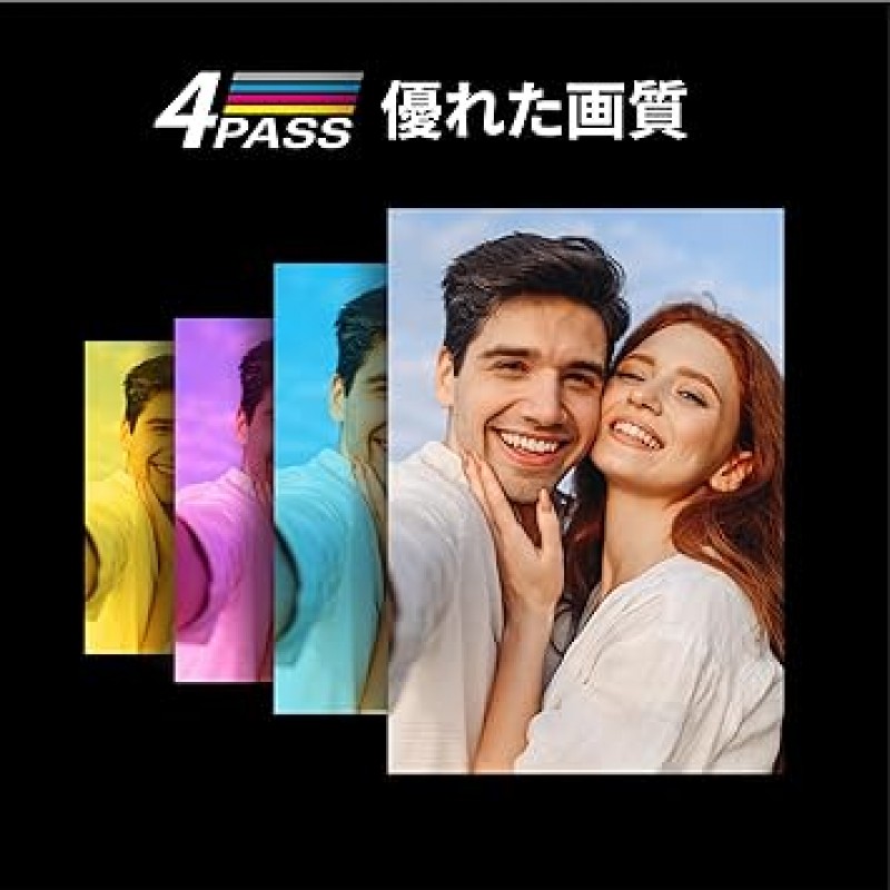 Kodak KODAK Mini 2 Retro 4PASS 휴대용 포토 프린터(5,3 x 8,6 cm) + 68 선물 번들, 노란색