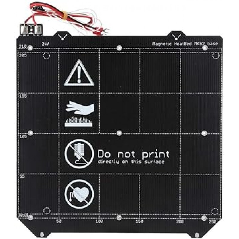 【개학 시즌 특별 프로모션】 금속 질감 레이어 탄성 강판, PEI 마그네틱 핫 베드 골드 + Prusa i3 MK3S MK2.5 3D 프린터 액세서리용 블랙 내구성