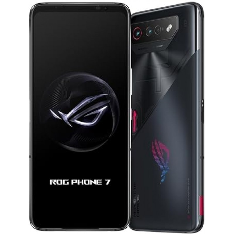 ASUS 스마트폰 ROG Phone 7 팬텀 블랙 ROG7-BK12R256/A 라인 호환 6.78형 와이드 방수/방진(IP54) 5G / 이어폰 잭/파이널 판타지 BE 일루전 워 / 노부나가의 야망 하조도 한정 콜라보 배경화면