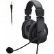 SOUNDWARRIOR SW-TR2 일본 바이노럴 오버이어 헤드셋, 헤드셋, 마이크, 헤비 듀티, 3.5mm, 유선 마이크, 4극 지지대, 3.5mm 플러그(CTIA) 호환(교체 액세서리 포함)