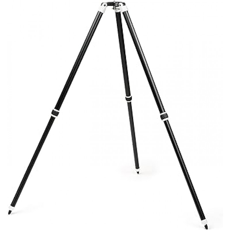 켄코 492291 천체 망원경 액세서리, 스카이 메모 SW/S/T 삼각대, 화이트, 전체 높이 1,090mm, 2단식, U3/8 나사, 최대 적재 중량: 7kg, 알루미늄