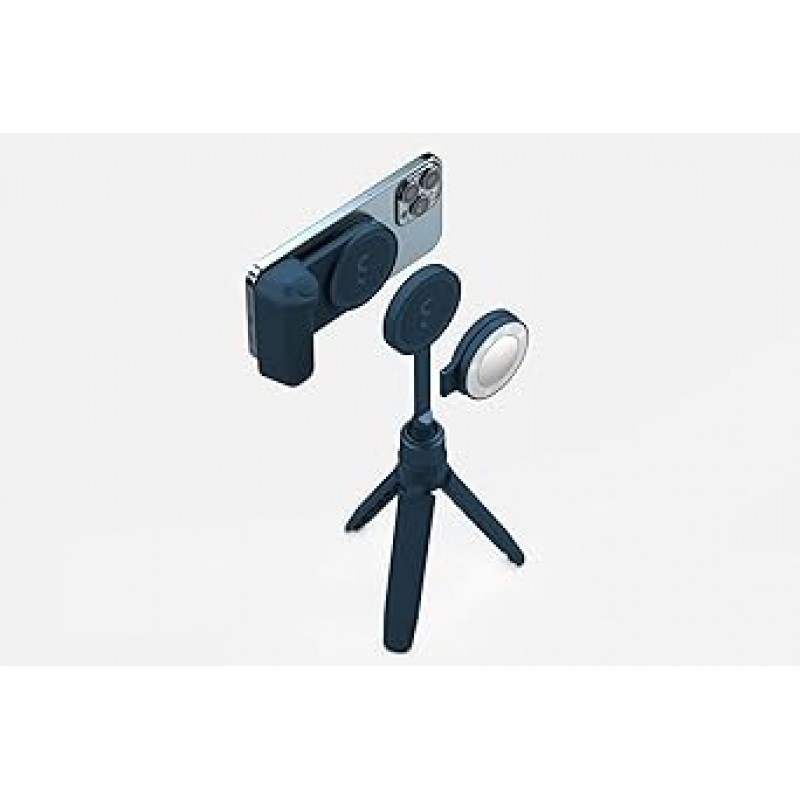 ShiftCam GLP-BE-AB-EF SnapGrip MagSafe 올인원 키트, 딥 블루