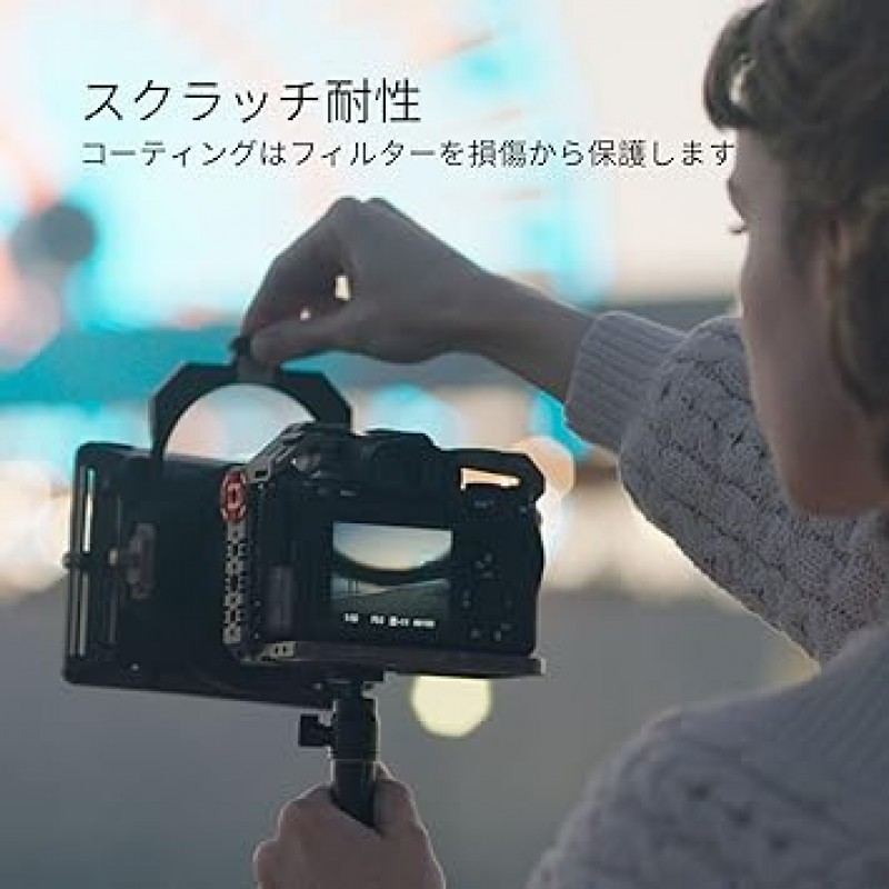 TILTA Vaxis 95mm 블랙 미스트 1/2 필터 렌즈 원형 필터 Tilta Mirage 매트 박스 DSLR 카메라 사진 액세서리 VFX21-30