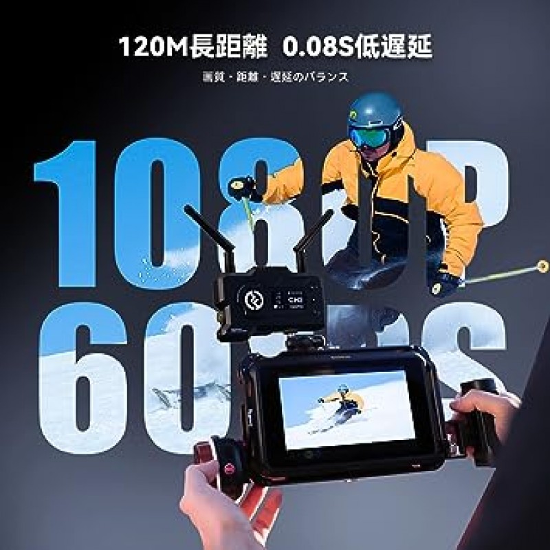 Hollyland Mars 400S PRO SDI 및 HDMI 무선 비디오 전송 시스템, 실외 사용, DFS 기술 준수 업데이트, 1080P, 60Hz, 0.08초 최소 지연, 120m 전송 범위, 5G 무선 전송 기술