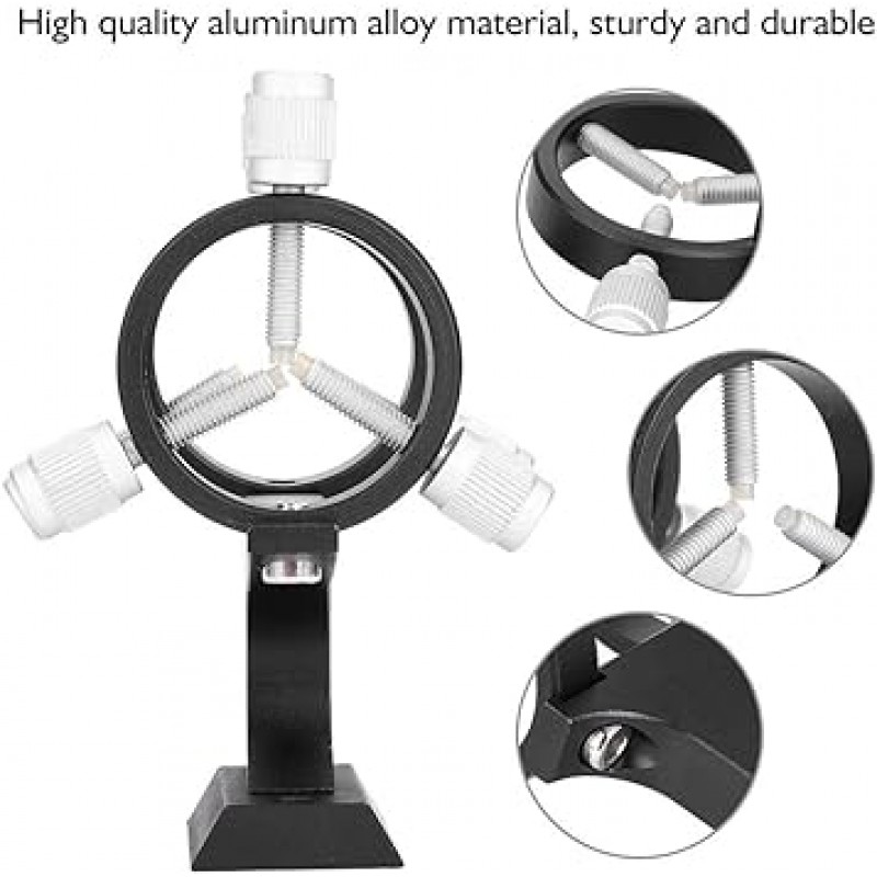 범위 브래킷 스타 포인터 장착 브래킷 알루미늄 합금 조정 가능한 천문 망원경 액세서리