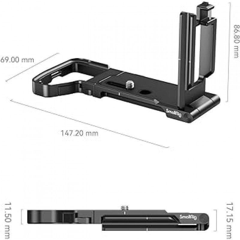 Sony α7R V / α7 IV / α7S III용 SmallRig 3984 접이식 L 브래킷