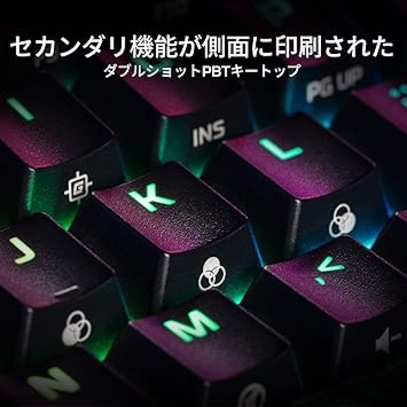 HyperX Alloy Origins 60 소형 RGB 기계식 게임용 키보드 HKBO1S-RB-US/G, 60% 레이아웃, 게이머용 HyperX 스위치