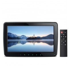 XTRONS 11.6인치 헤드레스트 모니터, 후방 모니터, IPS Large Screen, 후방 모니터, Full HD, 광시야각, 53.6 x 30.9인치(1366 x 768 cm), HDMI 기능, 1080P 비디오 재생, USB SD 엔진 연결, 1개 세트