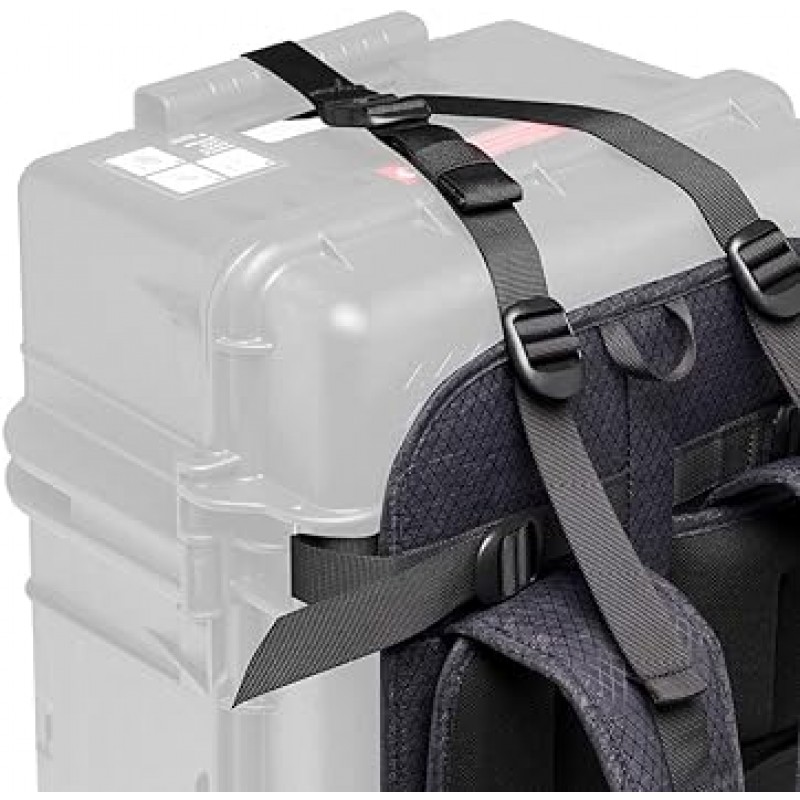 Manfrotto PL TOUGH Harness System Roller Bag TOUGH 시리즈 롤러 백을 백팩으로 휴대하기 위한 액세서리 하네스 시스템 나일론 블랙 MB PL-RL-TH-HR