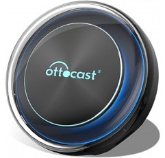 Ottocast PICASOU2 CarPlay AI Box 어댑터, Picasou 2 CarPlay AI Box, Android 어댑터, Pikasou 2, Android 10.0 모델, Youtube Netflix, Amazon Prime 등, 정품 유선 CarPlay 차량, 무선, 기술 표준 인증