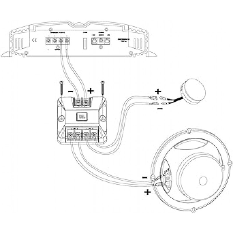 JBL CLUB6500C 6.5인치 360W 클럽 시리즈 양방향 컴포넌트 자동차 스피커