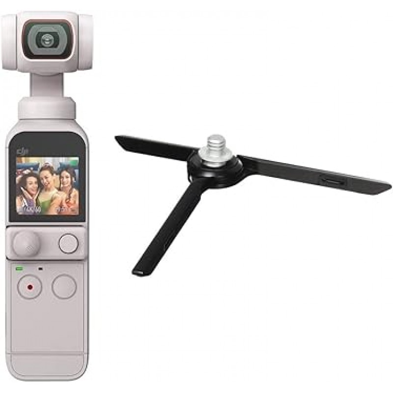 DJI Pocket 2 리미티드 콤보(선셋 화이트) + DJI Pocket 2 마이크로 삼각대