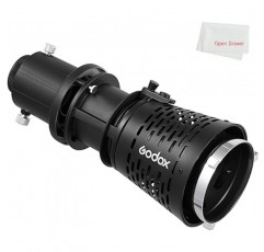 Godox SA-17 키트 Godox SA-P 프로젝터에서 Bowens Mount S30 VL150 VL200 VL300 SL200Bi SL200II SL300II LED LED 라이트, Godox SA-P 프로젝션 부착