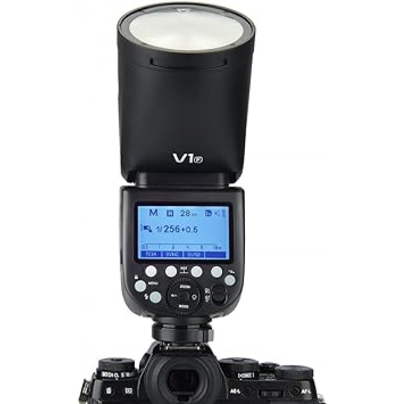 후지필름 카메라용 Godox V1-F 플래시, TTL 플래시 스피드라이트 1/8000 HSS, 480 풀 파워 플래시, 1.5초 재활용 시간 - 일본어 사용 설명서