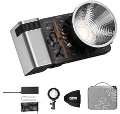 공식 플래그십 스토어: ZHIYUN MOLUS X100 PRO LED 비디오 조명, 100W, 촬영 조명, 2,700K-6,500K, CRI 95+ TLCI 97+, Bluetooth 및 애플리케이션을 통한 밝기 제어