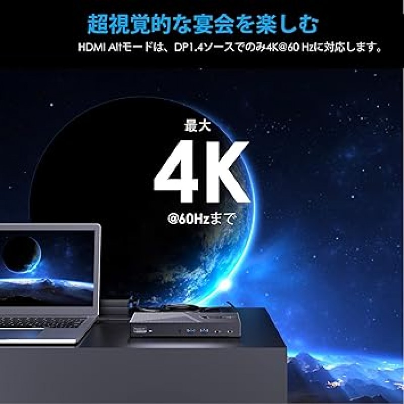 WAVLINK USB-C 4K HDMI/DP 도킹 스테이션 7.5W USB-C/ 4.5W USB 3.0 고속 충전 포트, 130W 충전, 미러 모드 및 확장 모드 지원, Windows 및 Mac OS 지원, 10Gbps 데이터 전송