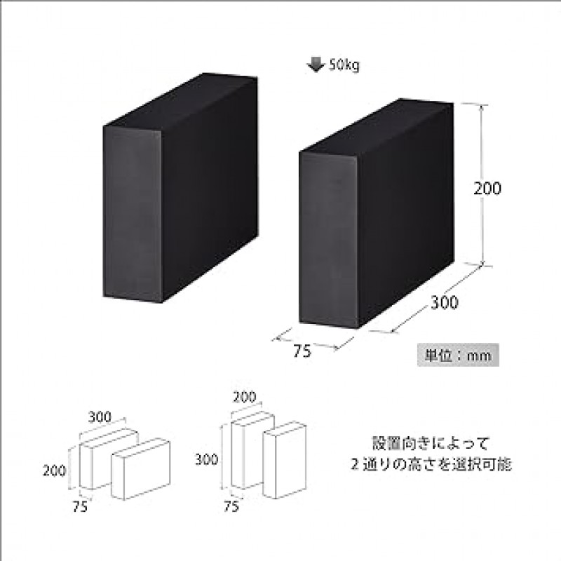 hayami工産 [hamilex] SB Series Speaker Base (Block) [4 Pair] SB – 944