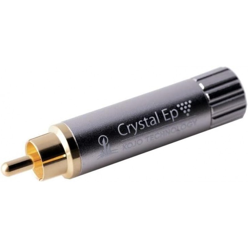 KOJO TECHNOLOGY Crystal EpR RCA 플러그 가상 접지