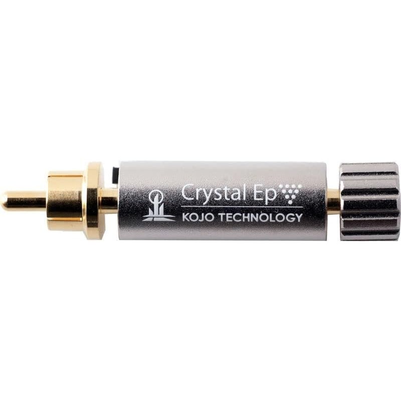 KOJO TECHNOLOGY Crystal EpR RCA 플러그 가상 접지