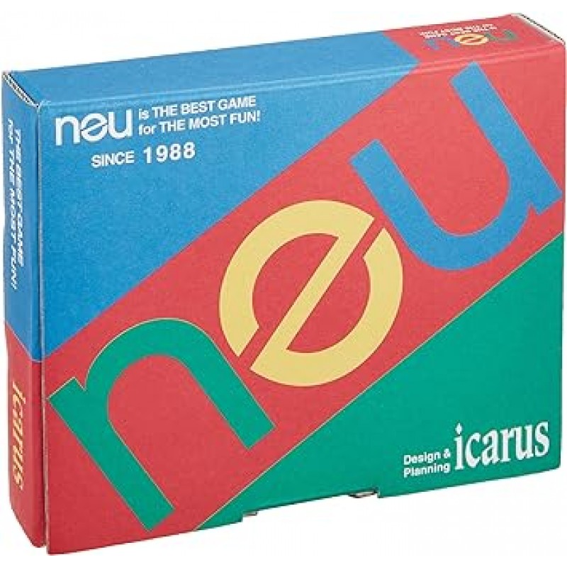 장난감 상자 Icarus Neu 카드 게임(2-7인용, 10분, 7세 이상용), 보드 게임