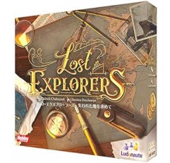 Hobby Japan The Lost Explorers: In Search of the Lost Land, Japanese Version (2-4인용, 40분, 10세용) 보드 게임