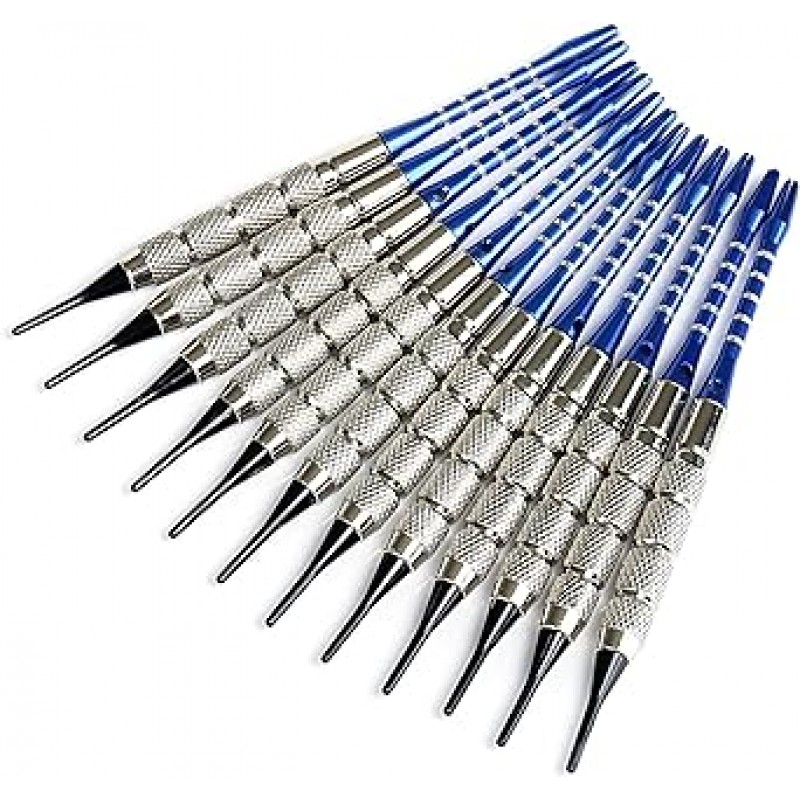 GWHOLE Darts Arrows, 0.6 oz (18 g), Soft Darts, 16 Pieces, Flight, 200 플라스틱 팁, 2BA, 연습용, 자동 득점 다트 보드, 다트 여행, 보드 게임, 초보자, 연말 파티, 이벤트