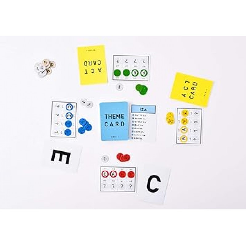 Gentosha 112307 Hatate Say Game, 너비 4.0 x 높이 5.9 x 깊이 1.1인치(102 x 150 x 28mm), 멀티컬러