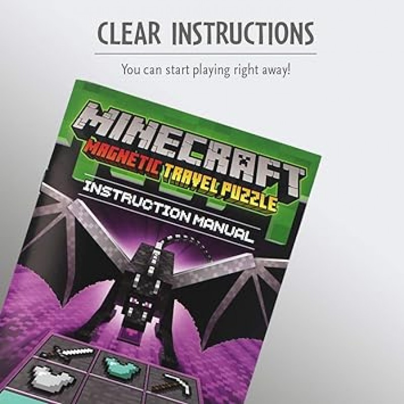 ThinkFun 31521 논리적 사고 능력을 키우는 Minecraft 자기 여행 퍼즐(공식 수입) 일본어 사용 설명서 포함(영어는 보장되지 않음) 8세 이상