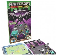 ThinkFun 31521 논리적 사고 능력을 키우는 Minecraft 자기 여행 퍼즐(공식 수입) 일본어 사용 설명서 포함(영어는 보장되지 않음) 8세 이상