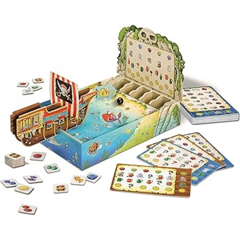 라벤스 버거 (Ravensburger) 논리 해적 24969 5 놀고 배울 수있는 보드 게임 5 세부터