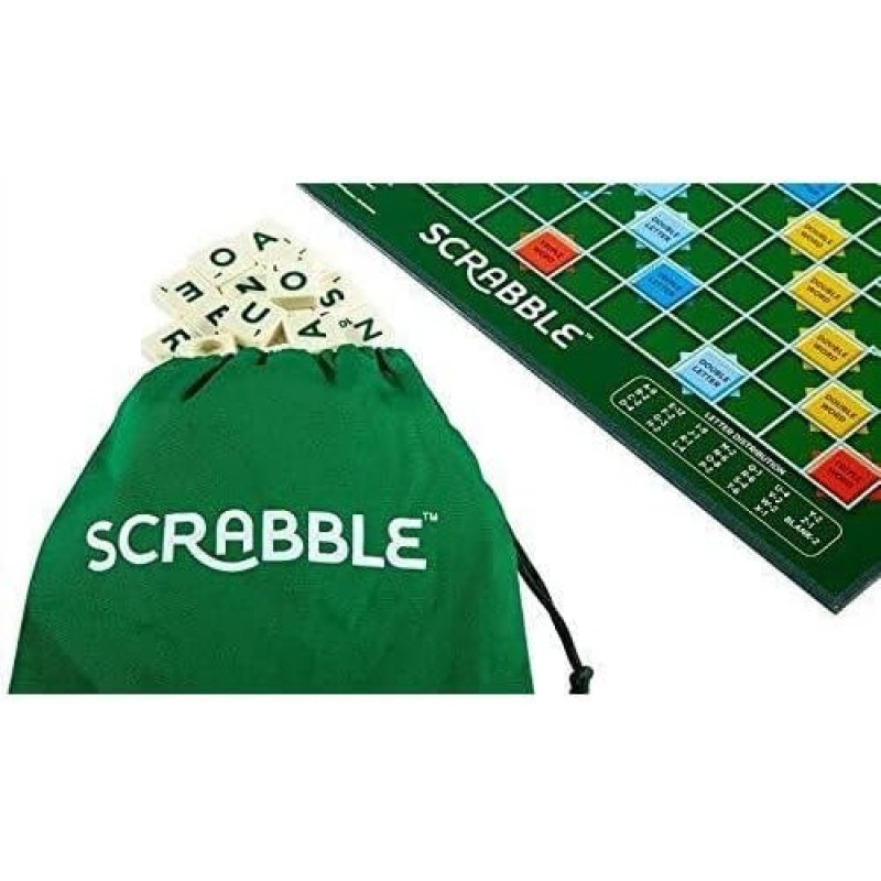 YBYP Scrabble Game Scrabble 영어 단어 게임 미니 게임 학생 영어 게임 Scrabble 개선 Original Long Selling Board Game