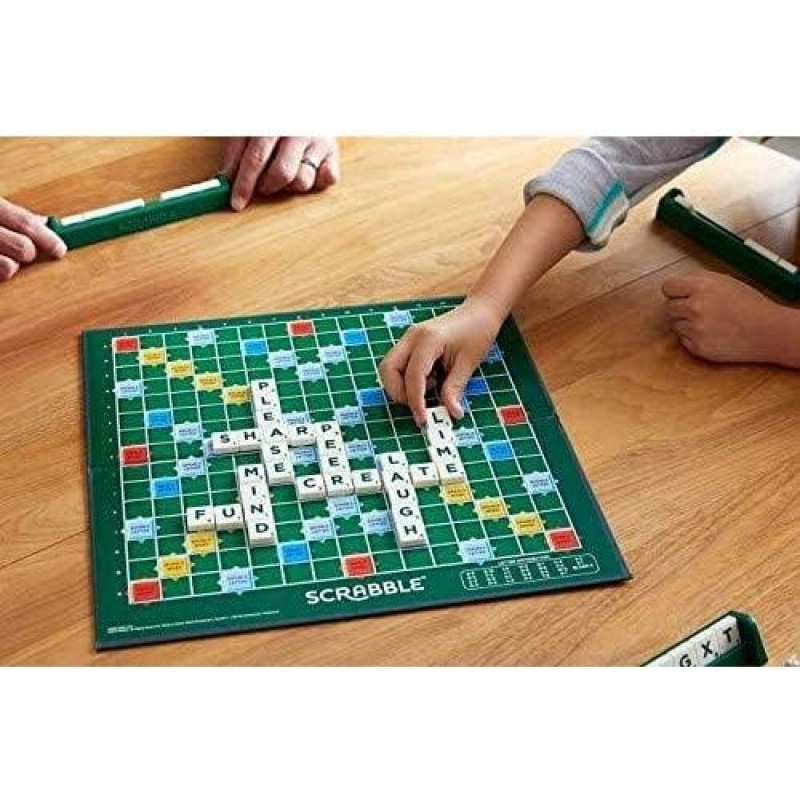 YBYP Scrabble Game Scrabble 영어 단어 게임 미니 게임 학생 영어 게임 Scrabble 개선 Original Long Selling Board Game