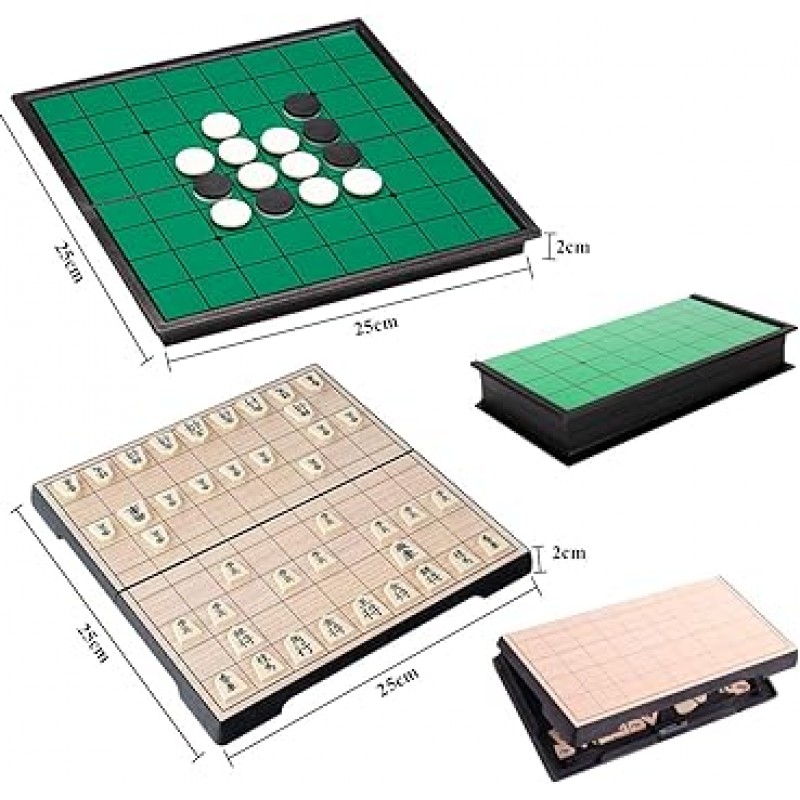 스마일레인 장기판세트, 뒤집을 수 있는, 장기, 마그넷, 오셀로, 장기, 보드게임 여행, 초보자용, 장기세트, 리버시, 2개세트, 자석, 장기보드, 오세토, 접이식수납바둑판, 성인교육완구