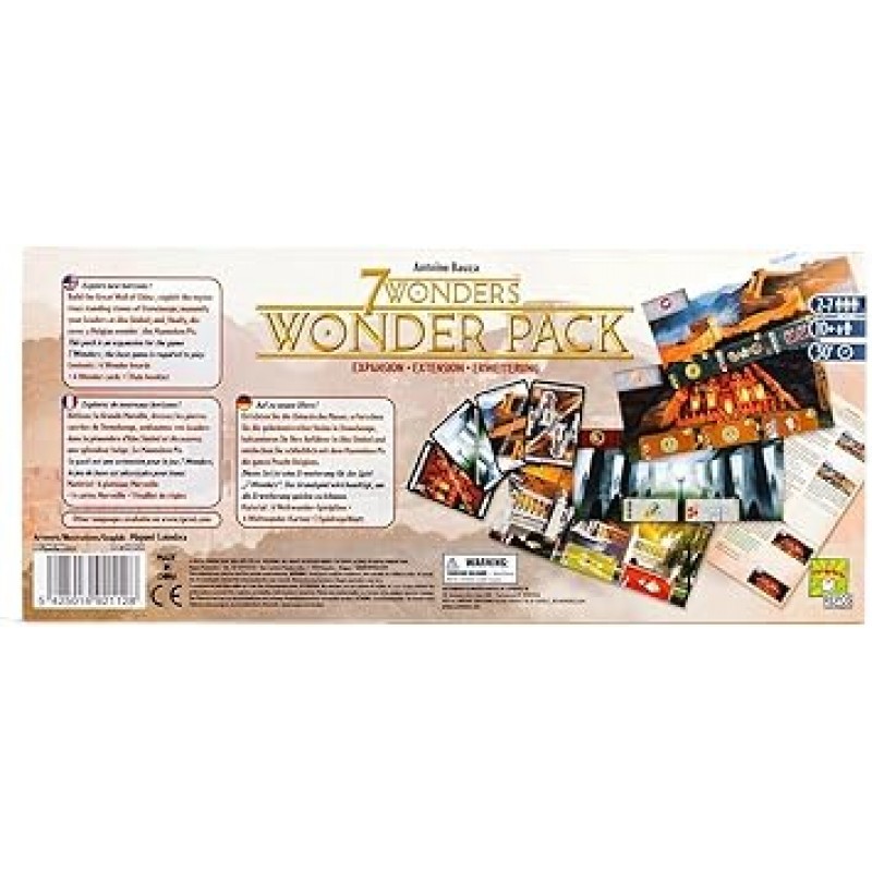 Seven Wonders of the World wanda-pakku (7 Wonders: Wonder Pack) [병행수입품] 보드게임