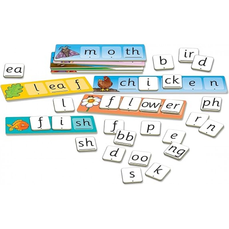 Bornelund Orchard Toys OC218 Play with Alphabet Match & Spell Step Up 5세