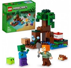 LEGO Minecraft 21240 장난감, Minecraft, 모험, 소년, 소녀, Minecraft, 어린이 용품, 게임, 장난감, 교육용 장난감, 생일 선물, 레고 블록, 7세 이상