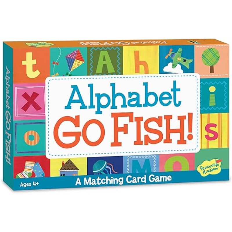 Mindwear 카드 게임 알파벳 Go Fish! AM3 정통 제품