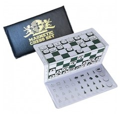 [uxige-mu] we Games Magnetic Checkbook Chess Set Great for Travel 10 – 0006 [병행수입품]