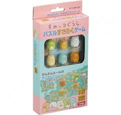 Sumikko Gurashi Puzzle Sugoroku Game, 4.3 x 8.7 x 1.2 inches (11 x 22 x 3 cm),