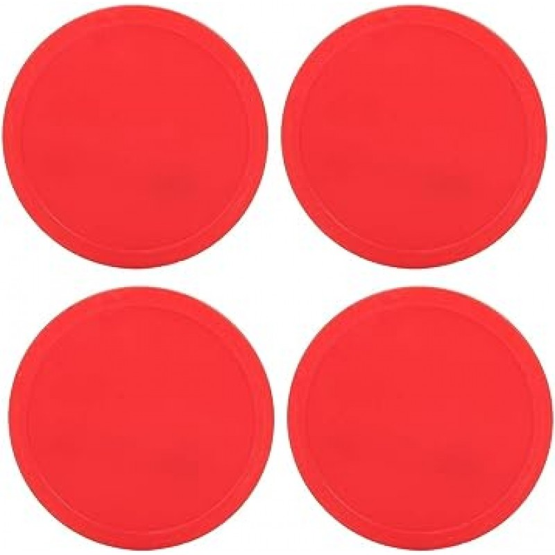 4pcs 하키 퍽 교환 가능한 내구성 경쟁 게임 테이블 게임 에어 하키 추진 직경: 64mm/75mm/82mm