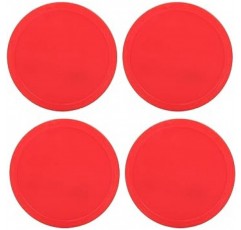 4pcs 하키 퍽 교환 가능한 내구성 경쟁 게임 테이블 게임 에어 하키 추진 직경: 64mm/75mm/82mm